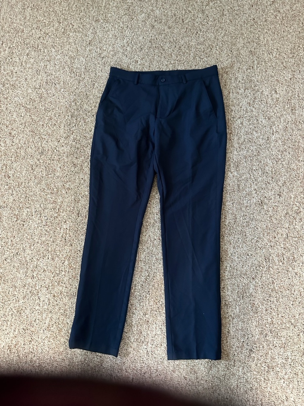 Greg Norman Collection Men's Navy Dress Pants - Classic Straight